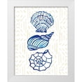 thumbnail image 1 of Charro, Mercedes Lopez 26x32 White Modern Wood Framed Museum Art Print Titled - Salty Waves I, 1 of 4