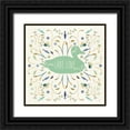 thumbnail image 1 of Charron, Veronique 12x12 Black Ornate Wood Framed with Double Matting Museum Art Print Titled - Otomi Lake II, 1 of 4