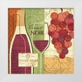 thumbnail image 1 of Charron, Veronique 12x12 White Modern Wood Framed Museum Art Print Titled - Wine and Grapes I, 1 of 4