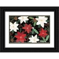 thumbnail image 1 of Charron, Veronique 14x11 Black Ornate Wood Framed with Double Matting Museum Art Print Titled - Mod Holiday I Dark, 1 of 4