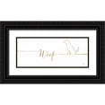 thumbnail image 1 of Charron, Veronique 14x8 Black Ornate Wood Framed with Double Matting Museum Art Print Titled - Underlined Dogs IV, 1 of 4