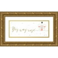 thumbnail image 1 of Charron, Veronique 14x8 Gold Ornate Wood Framed with Double Matting Museum Art Print Titled - Underlined Bubbly II, 1 of 4