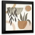 thumbnail image 1 of Charron, Veronique 15x15 Black Modern Framed Museum Art Print Titled - Botanical Form IV Neutral, 1 of 5