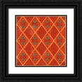 thumbnail image 1 of Charron, Veronique 15x15 Black Ornate Wood Framed with Double Matting Museum Art Print Titled - Good Vibes Pattern IV, 1 of 4