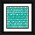 thumbnail image 1 of Charron, Veronique 15x15 Black Ornate Wood Framed with Double Matting Museum Art Print Titled - Good Vibes Pattern VIA, 1 of 4