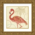 thumbnail image 1 of Charron, Veronique 15x15 Gold Ornate Wood Framed with Double Matting Museum Art Print Titled - Gulf Stream II, 1 of 4