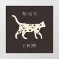 thumbnail image 1 of Charron, Veronique 15x15 White Modern Wood Framed Museum Art Print Titled - Otomi Cats IV Dark Neutral, 1 of 4