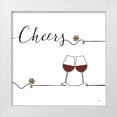 thumbnail image 1 of Charron, Veronique 15x15 White Modern Wood Framed Museum Art Print Titled - Underlined Wine V, 1 of 4