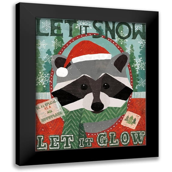Charron, Veronique 15x18 Black Modern Framed Museum Art Print Titled - Holiday Likeness IV