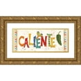 thumbnail image 1 of Charron, Veronique 18x10 Gold Ornate Wood Framed with Double Matting Museum Art Print Titled - Tex Mex Fiesta X, 1 of 4