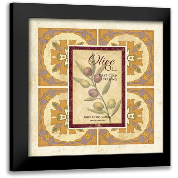 Charron, Veronique 20x20 Black Modern Framed Museum Art Print Titled - Oliva III