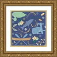 thumbnail image 1 of Charron, Veronique 20x20 Gold Ornate Wood Framed with Double Matting Museum Art Print Titled - Otomi Lake Step 01B, 1 of 4