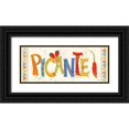 thumbnail image 1 of Charron, Veronique 24x12 Black Ornate Wood Framed with Double Matting Museum Art Print Titled - Tex Mex Fiesta VIII, 1 of 4