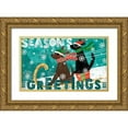 thumbnail image 1 of Charron, Veronique 24x16 Gold Ornate Wood Framed with Double Matting Museum Art Print Titled - Merry Making II, 1 of 4