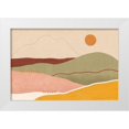thumbnail image 1 of Charron, Veronique 24x17 White Modern Wood Framed Museum Art Print Titled - Warmscape II, 1 of 4