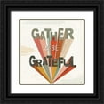 thumbnail image 1 of Charron, Veronique 26x26 Black Ornate Wood Framed with Double Matting Museum Art Print Titled - Harvest Craze IV, 1 of 4
