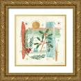thumbnail image 1 of Charron, Veronique 26x26 Gold Ornate Wood Framed with Double Matting Museum Art Print Titled - Holiday Flair IV, 1 of 4