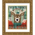 thumbnail image 1 of Charron, Veronique 26x32 Gold Ornate Wood Framed with Double Matting Museum Art Print Titled - Holiday Likeness III, 1 of 4