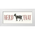 thumbnail image 1 of Charron, Veronique 32x15 White Modern Wood Framed Museum Art Print Titled - Otomi Farm XI, 1 of 4