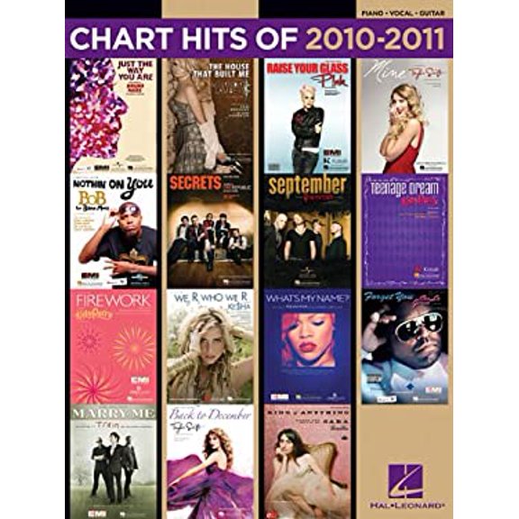 Pre-Owned Chart Hits of 2010-2011 (Chart Hits of Piano Vocal Guitar) (Paperback) 1617807702 9781617807701