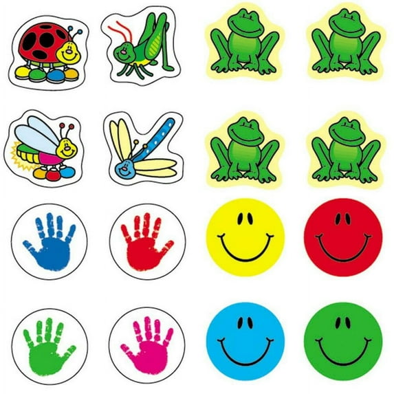 CARSON DELLOSA Chart Seal Variety Pack 4050 Seals 1046