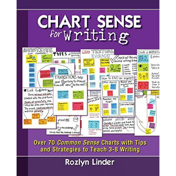Pre-Owned Chart Sense for Writing: Over 70 Common Sense Charts with Tips and Strategies to Teach 3-8 Writing, (Paperback)