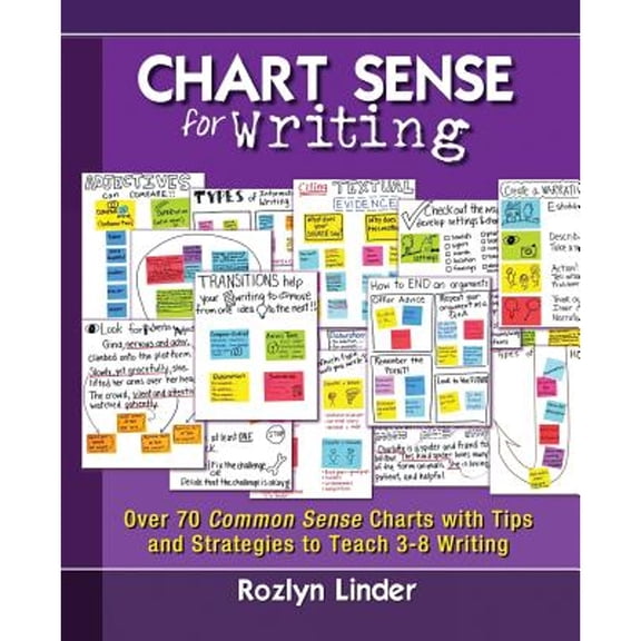 Pre-Owned Chart Sense for Writing: Over 70 Common Sense Charts with Tips and Strategies to Teach 3-8 Writing, (Paperback)