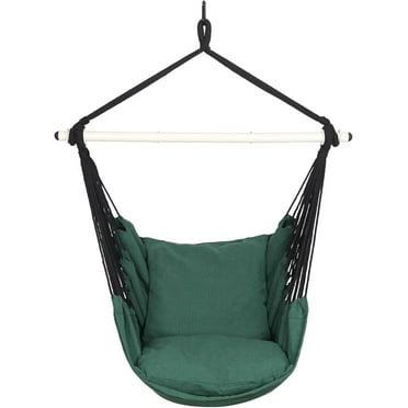 Charted Realms Hammock Chairs with Cushions, Green