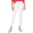 thumbnail image 1 of Charter Club Chelsea Twill Tummy Control Cropped Pants Bright White 16, 1 of 1