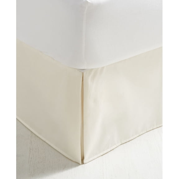Charter Club Damask 100% Supima Cotton 550 Thread Count Bedskirt, Ivory, Twin