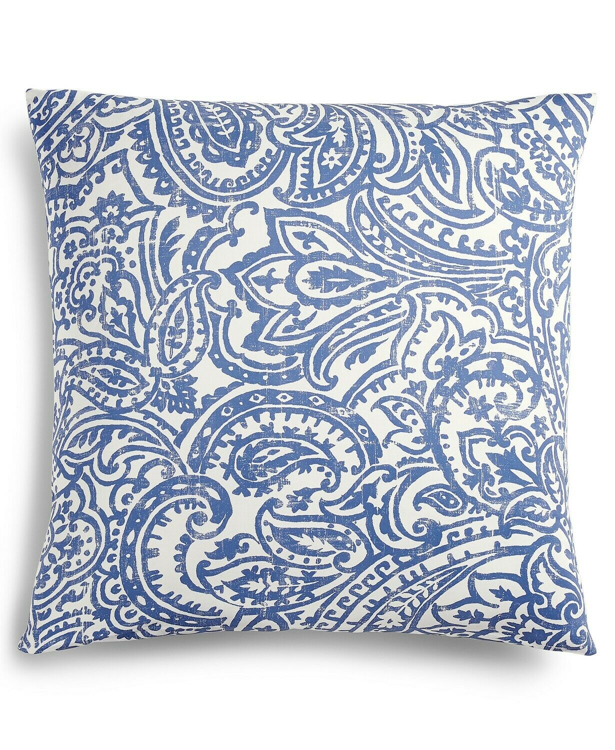 Charter Club Damask Designs 100 Pima Cotton Paisley Pillow Sham EURO