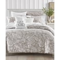thumbnail image 1 of Charter Club Damask Designs Jacobean 300TC 2 Piece Comforter Set, Gray Twin XL, 1 of 5