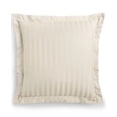 thumbnail image 1 of Charter Club Damask Stripe European Sham, 500 Thread Count 100% Pima Cotton-Natural, 1 of 3