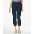 thumbnail image 1 of Charter Club Embellished Cropped Pants (Intrepid Blue, 10), 1 of 6
