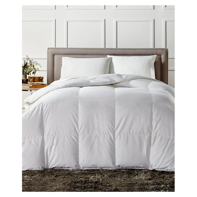 Charter club European white down comforter queen top