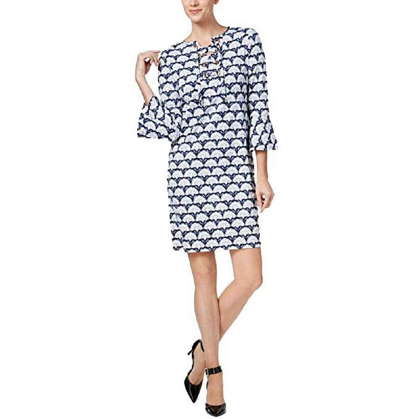 Charter Club-Floral-Print Shift Dress-Regular-S - Walmart.com