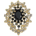 thumbnail image 1 of Charter Club Gold-Tone Crystal Cluster Pin, 1 of 1