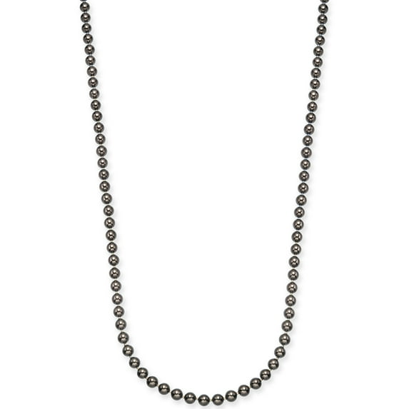 Charter Club Gold-Tone Imitation Mocha Pearl Strand Necklace, (42″ + 3″)