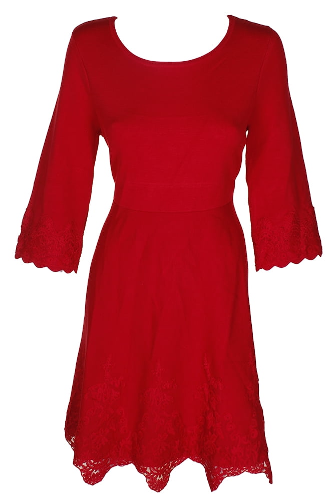 Charter Club Womens Dresses | Red - Walmart.com