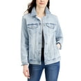 thumbnail image 1 of Denim Trucker Jacket Jamestown M, 1 of 1