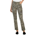 thumbnail image 1 of Charter Club Lexington Tummy Control Printed Jeans Creme Stone 14, 1 of 1