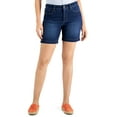 thumbnail image 1 of Charter Club Mid Rise Jean Shorts Atlantic Wash 14, 1 of 1