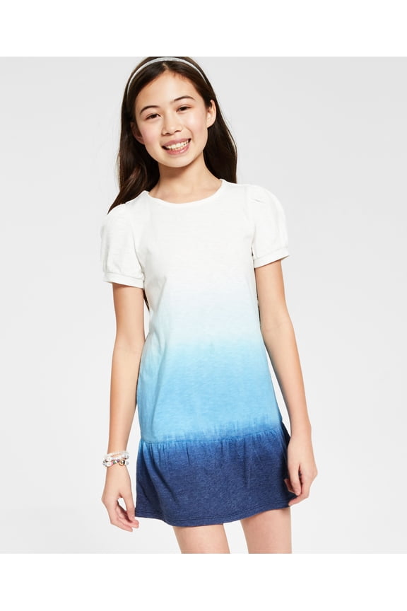 Mommy Me Little Girls Ombre Dress Ice Castle Combo 6X