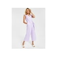 thumbnail image 1 of Charter Club Mommy Me Womens Cropped Gingham Jumpsuit Freesia Dusk Combo S, 1 of 1