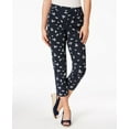 thumbnail image 1 of Charter Club Newport Print Slim Leg Cropped Pants Intrepid Blue Combo 10, 1 of 1