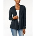 thumbnail image 1 of Charter Club Open Front Cardigan Darkest Navy L, 1 of 1