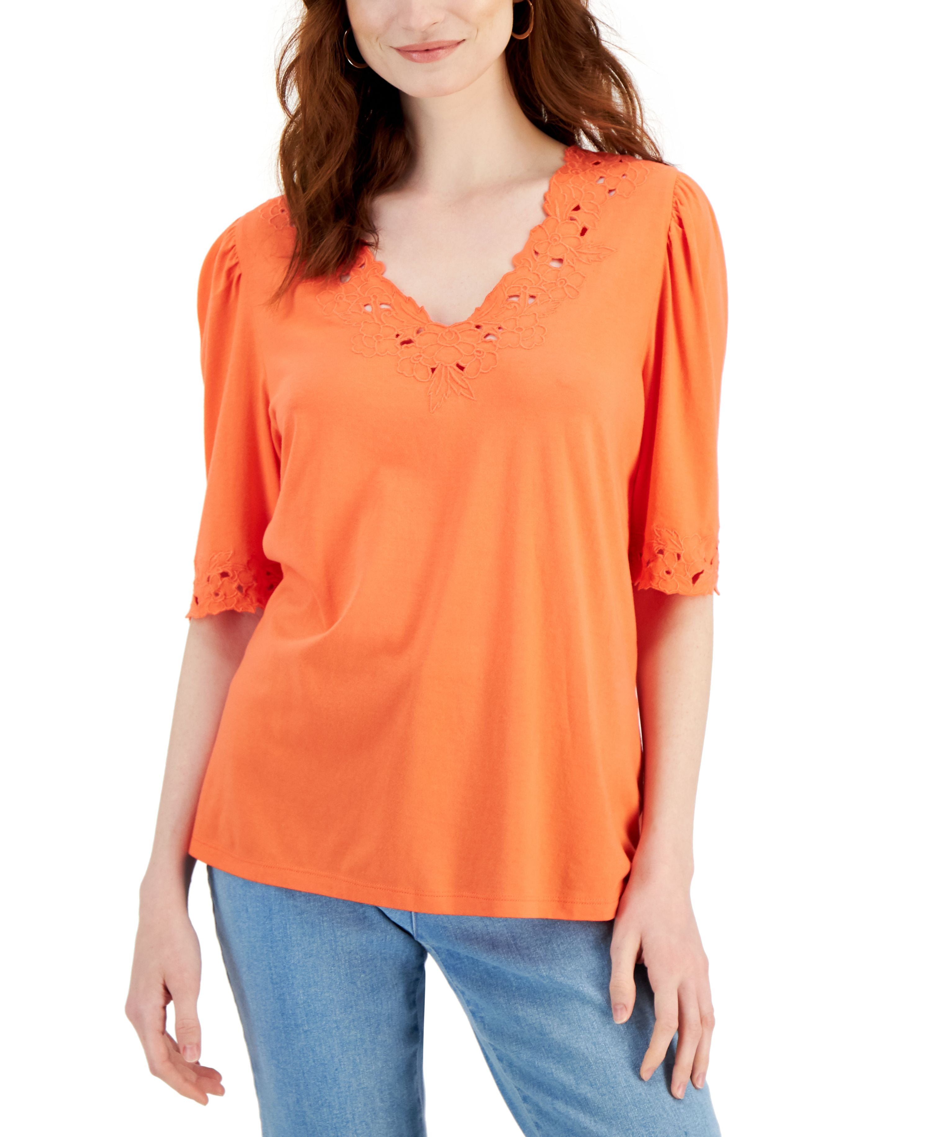 charter club petite tops