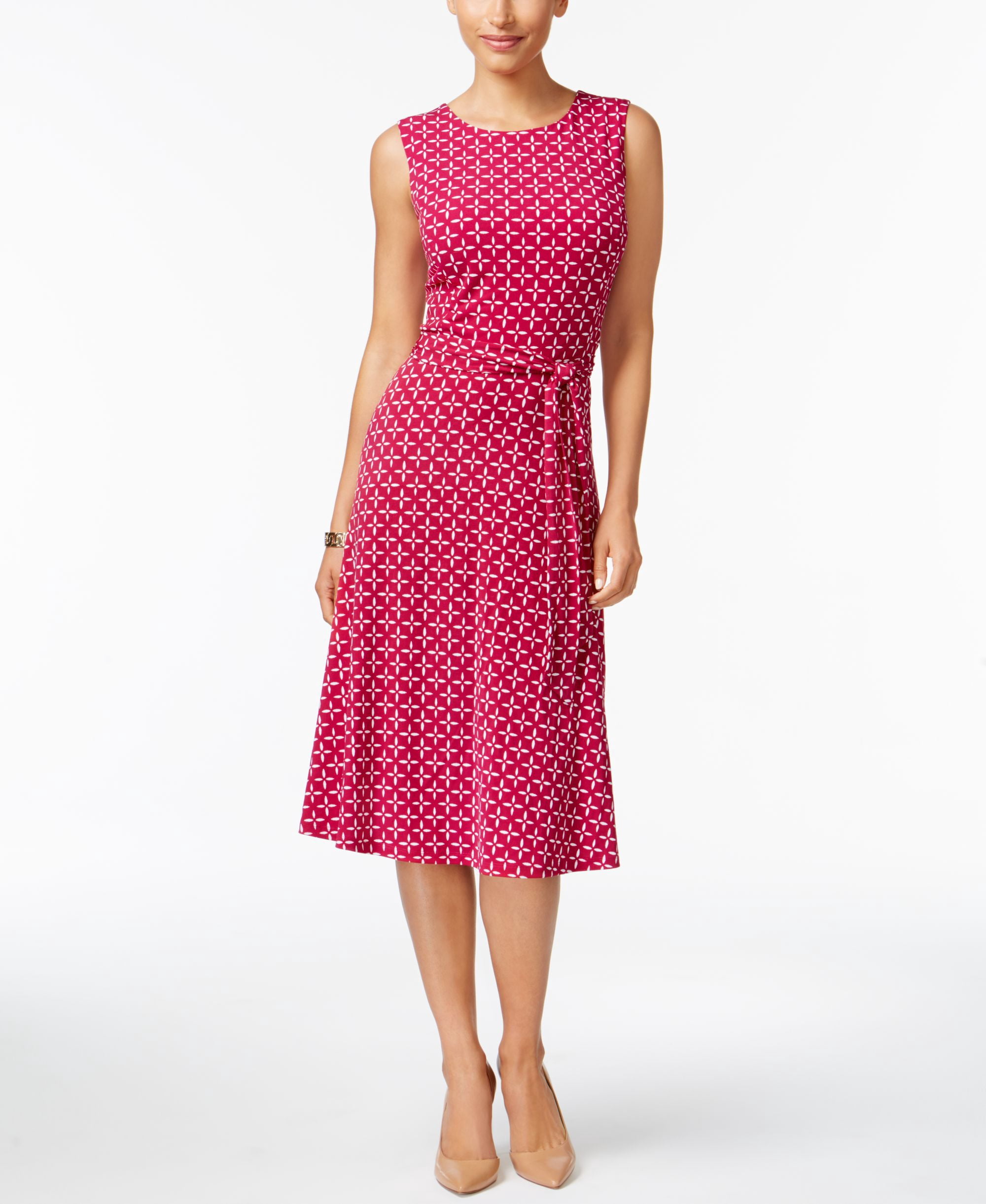 Charter Club Petite Iconic Fit Flare Dress