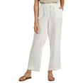 thumbnail image 1 of Charter Club Petite Linen Drawstring Pants Bright White PXL, 1 of 2