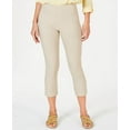 thumbnail image 1 of Charter Club Petite Pull-On Capri Pants (Sedona Dust, 2P), 1 of 1